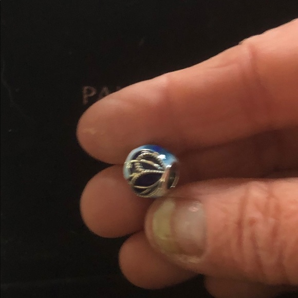 Pandora Butterfly Wing Charm, 797886ENMX - Picture 2 of 6